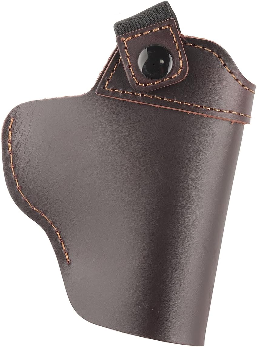 OWB Leather Holster Compatible with Glock 17 19 43X for Taurus G2C G3 G3C fits M&P 9mm Shield for Sig P365 P320 for Springfield XDS Top-Grain Leather