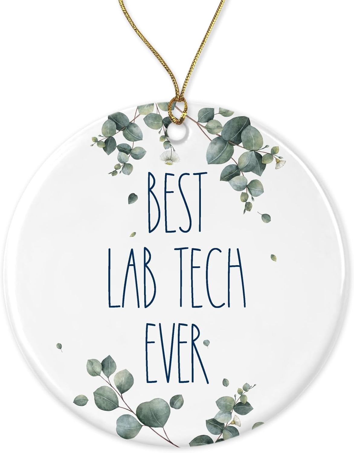 Adorno de Lab Tech, adorno de la mejor tecnología de laboratorio, adorno de Navidad de la mejor tecnología de laboratorio, regalo para tecnología de