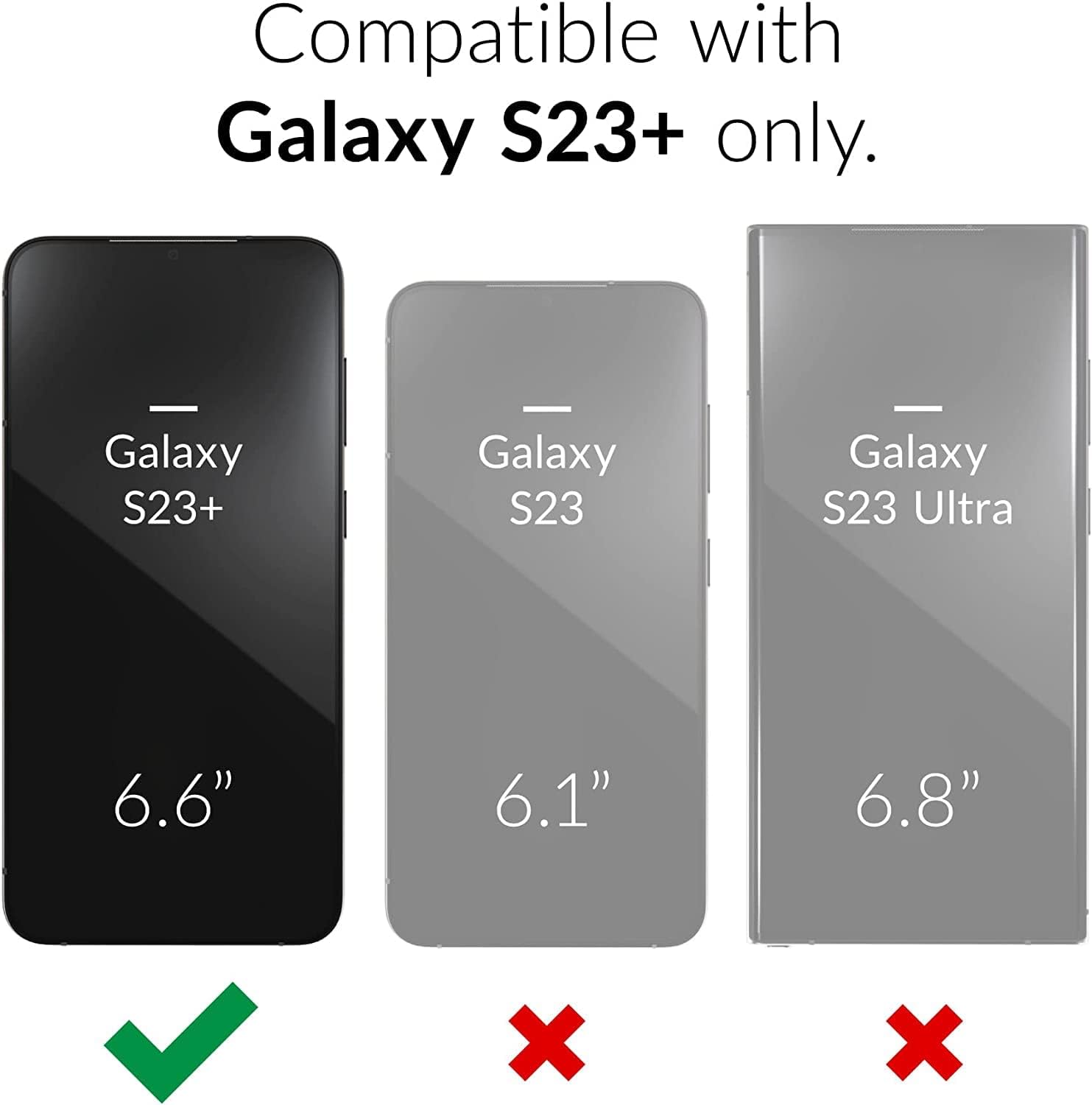 oakxco Funda para teléfono Samsung Galaxy S23 Plus con agarre de silicona líquida, bonita funda de gel suave de goma TPU suave para mujeres y niñas,