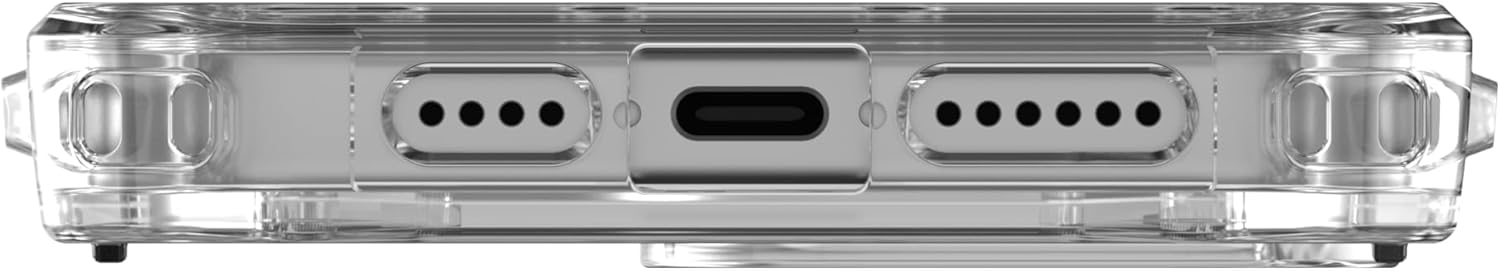 URBAN ARMOR GEAR UAG – Funda compatible con iPhone 15 Pro Max de 6.7 pulgadas Plyo Iceoro rosa con imán integrado compatible con carga MagSafe,