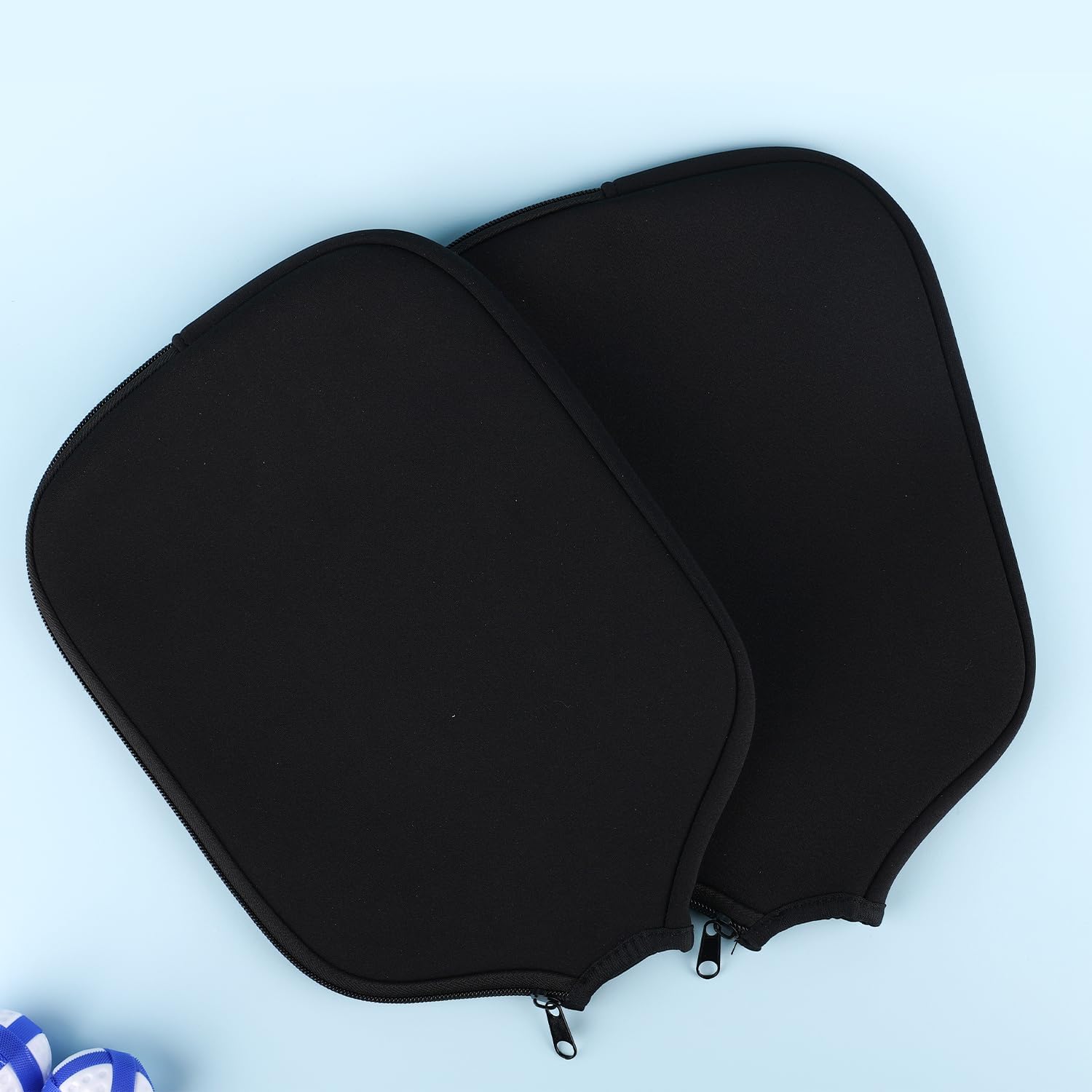 2 fundas universales de neopreno de 8.6 x 12.2 pulgadas, bolsa de almacenamiento para raqueta de pickleball para la mayoría de las paletas estándar