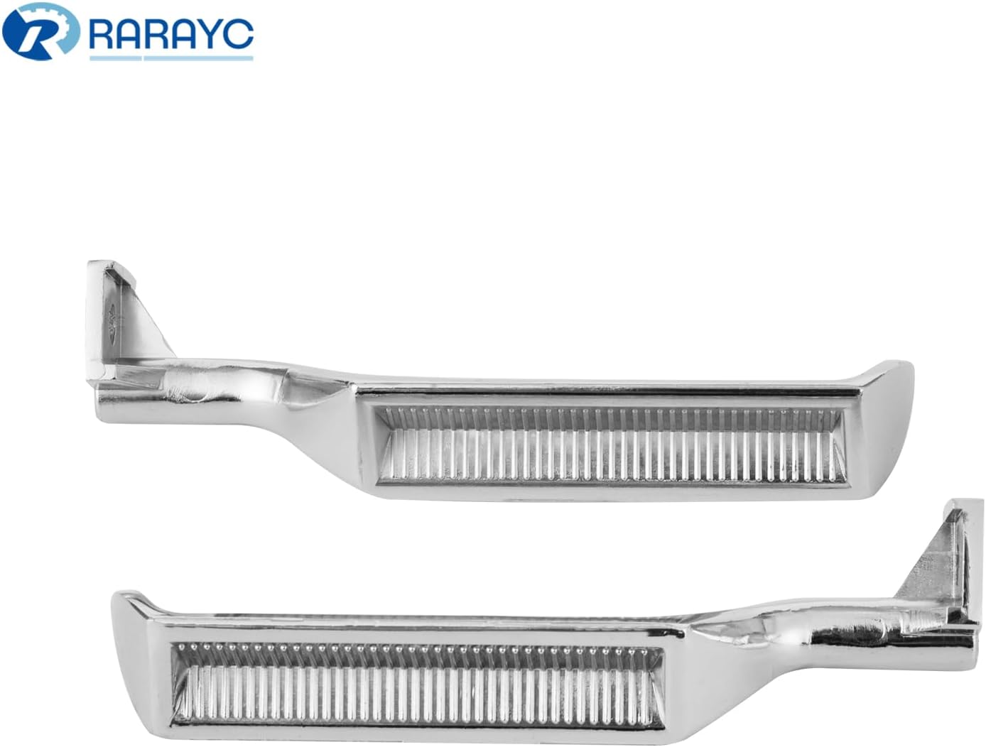 Manija de puerta interior cromada  Reemplazo para Ford Bronco F150 F250 F350 F53 F59 F800 1987-1999  Par de lado delantero trasero izquierdo del