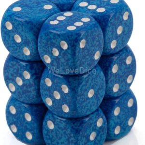Chessex DND – Juego de dados poliédricos de plástico con agua moteada de 0.63 pulgadas, Dungeons and Dragons, incluye 12 dados D6 (CHX25706) Chessex DND – Juego de dados poliédricos de plástico con agua moteada de 0.63 pulgadas, Dungeons and Dragons, incluye 12 dados D6 (CHX25706)