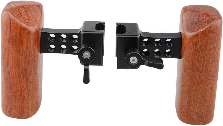 CAMVATE DSLR – Mango de madera NATO (un par) – 1660