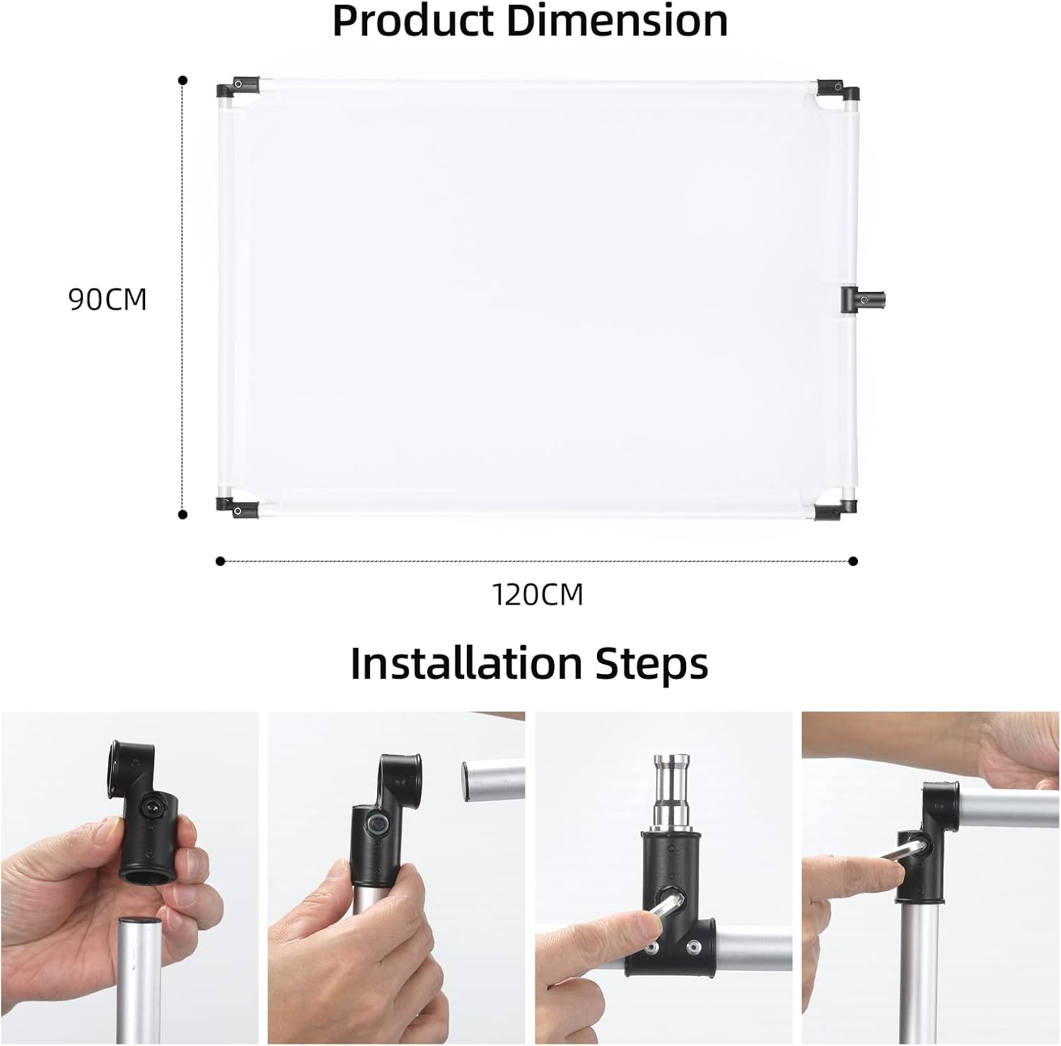 Soonpho Linterna plegable de 25 pulgadas25.6 in Softbox y reflector de luz 5 en 1