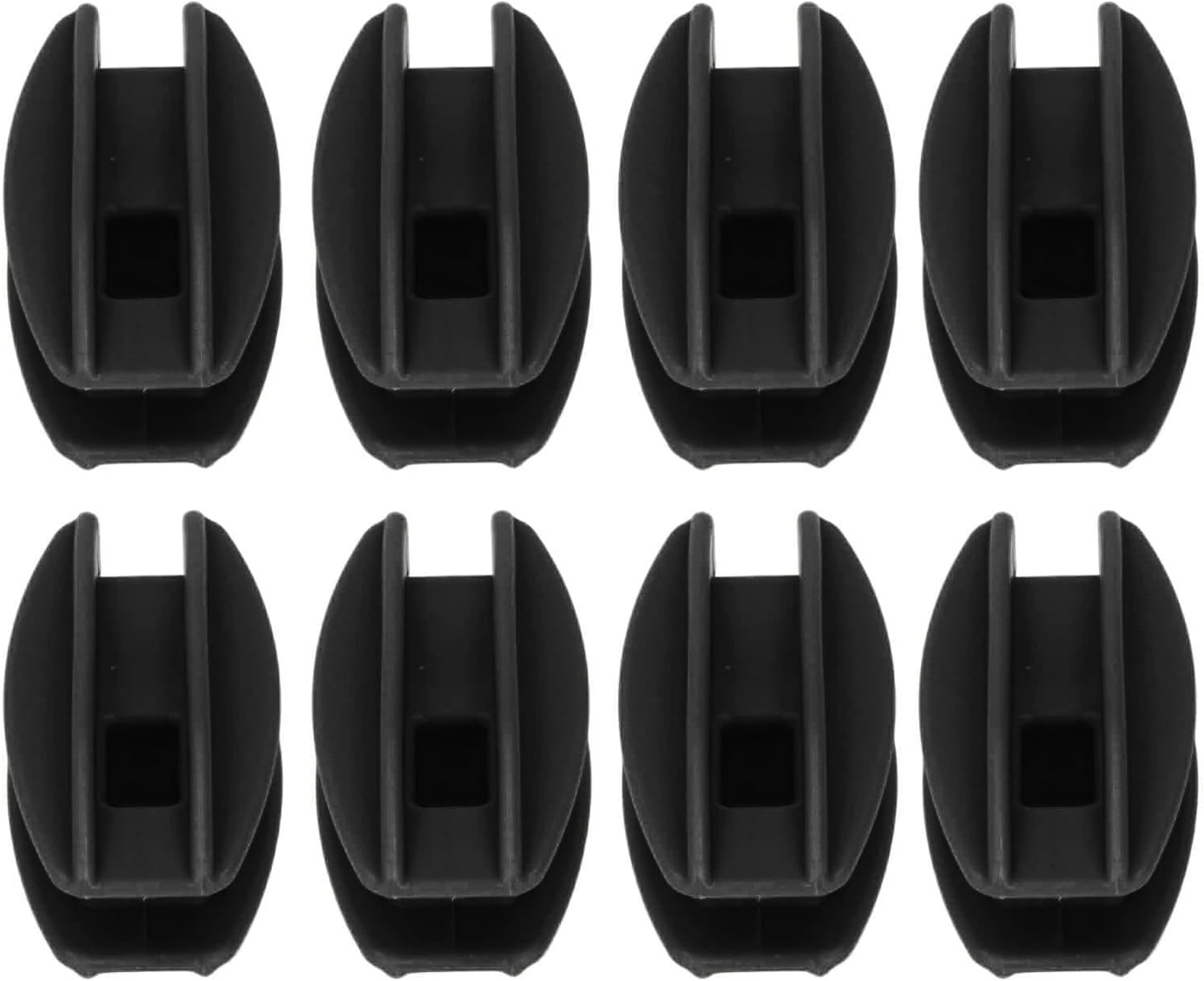AUNMAS Valla de protección Aislador eléctrico de valla para alambre de poliéster Acero Alambre de aluminio Accesorios de esgrima (negro)