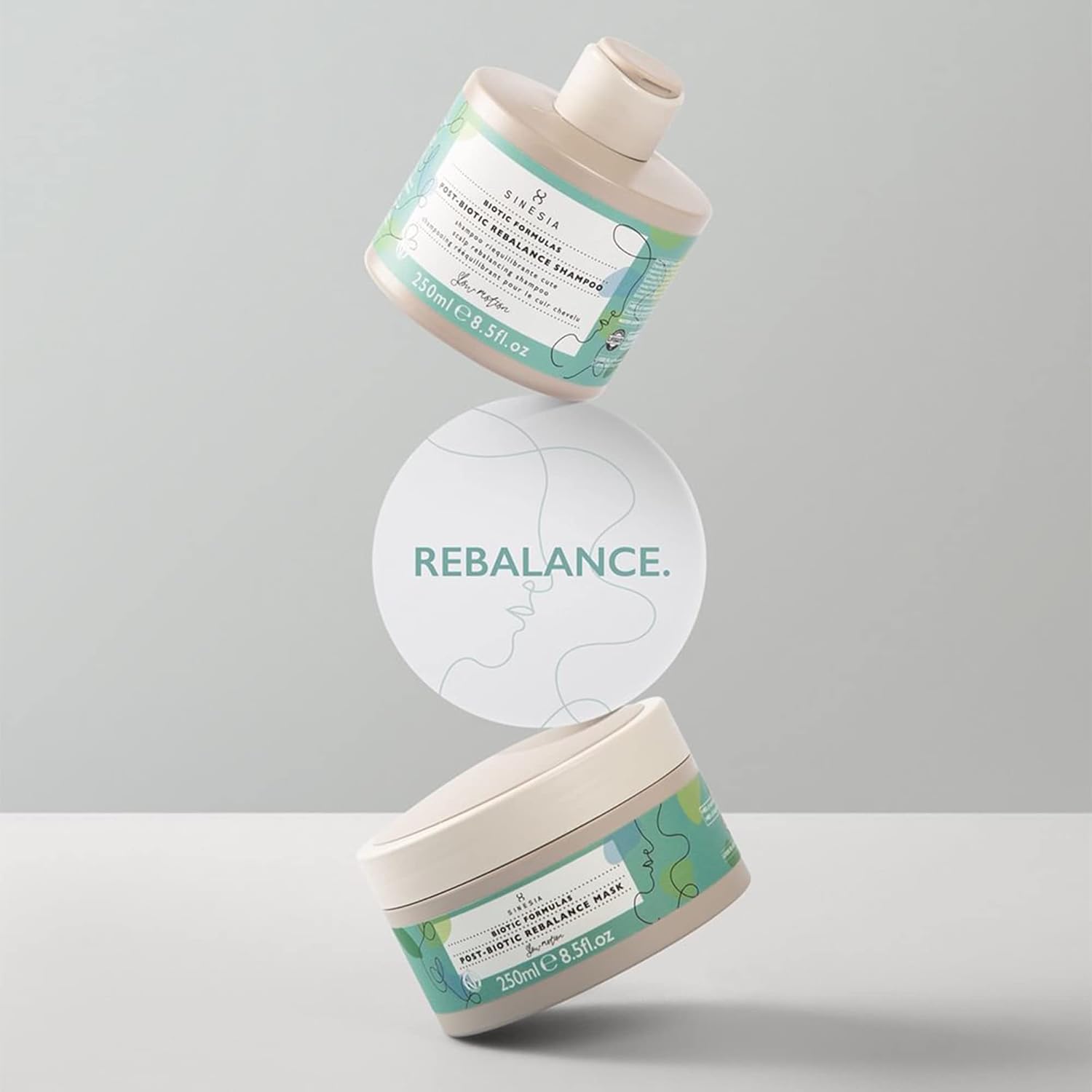 Champú Post-Biotic Rebalance (8.4 oz)  Champú calmante para alivio del cuero cabelludo seco y con picazón  Para cuero cabelludo sensible con caspa,