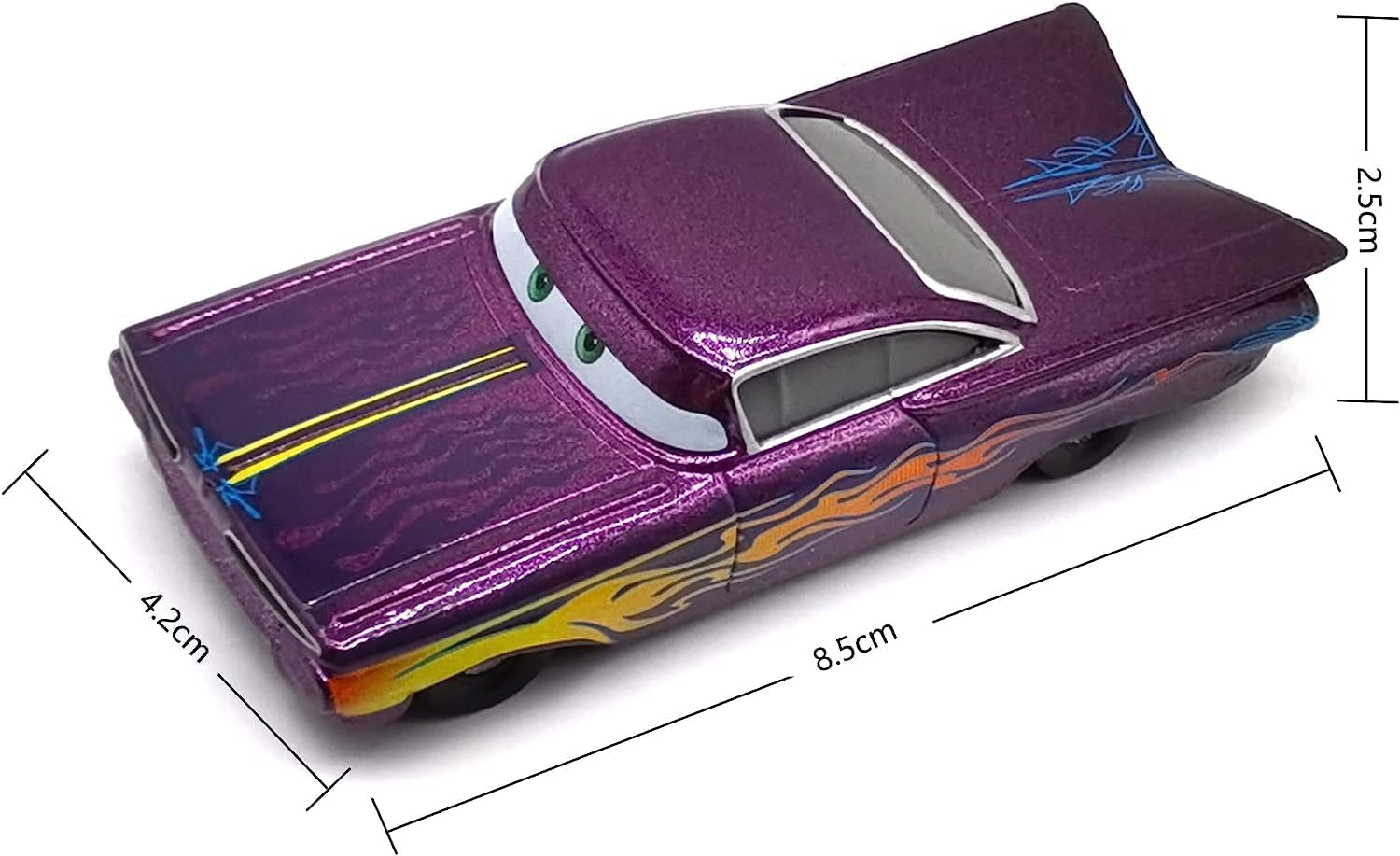Juguete de coche de película Ramone 155 Escala Die-Casting Car Metal Aleación Boy Kid Toy