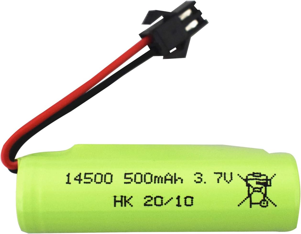 Batería Li de 6 piezas de 3.7 V 500 mAh con cargador 6 en 1 para DE35 DE38 DE40 DE50 TB202 TB201 TM201 TM202 TC141 doble cara Tumbling Stunt RC Car