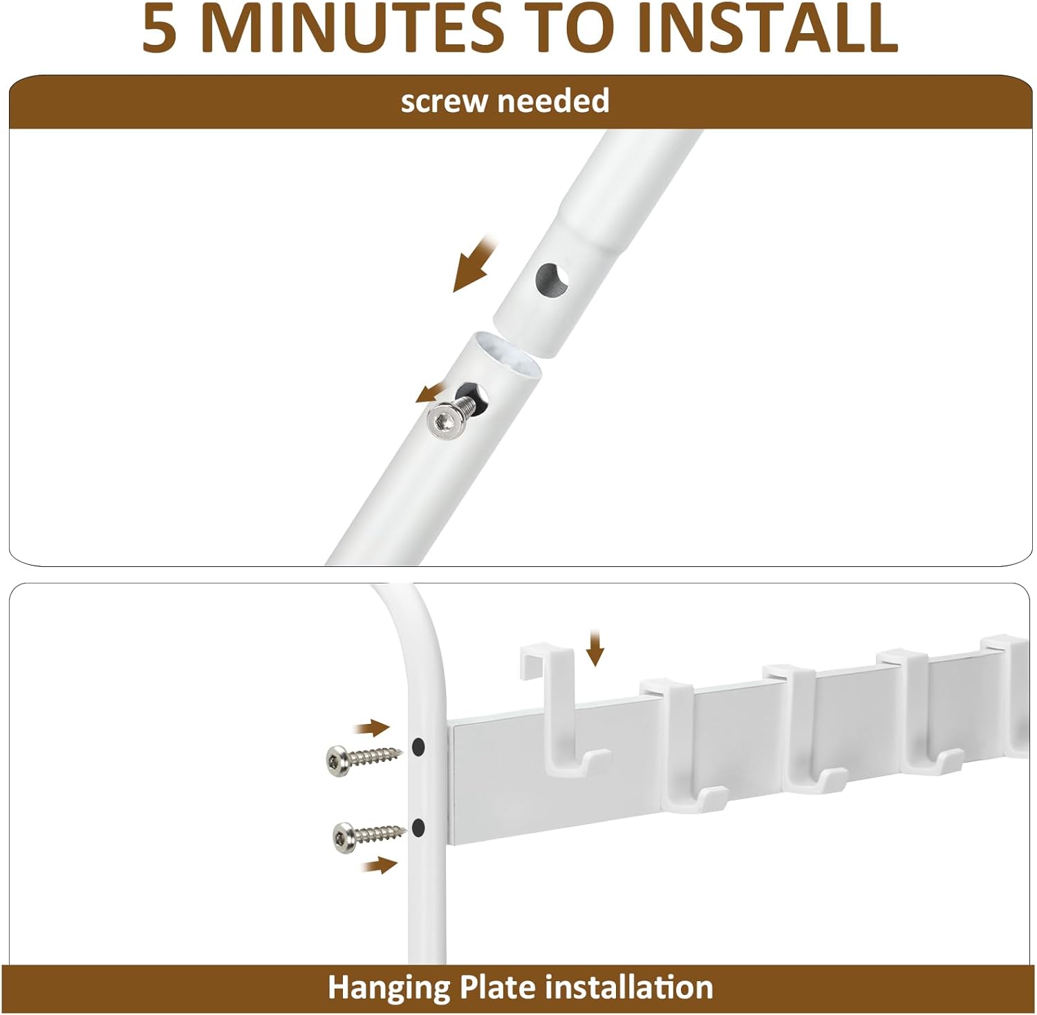 Toallero de 5 niveles para colgar en la puerta del baño, toallero de puerta de baño, soporte para manta de puerta para ropa, toallas de mano,