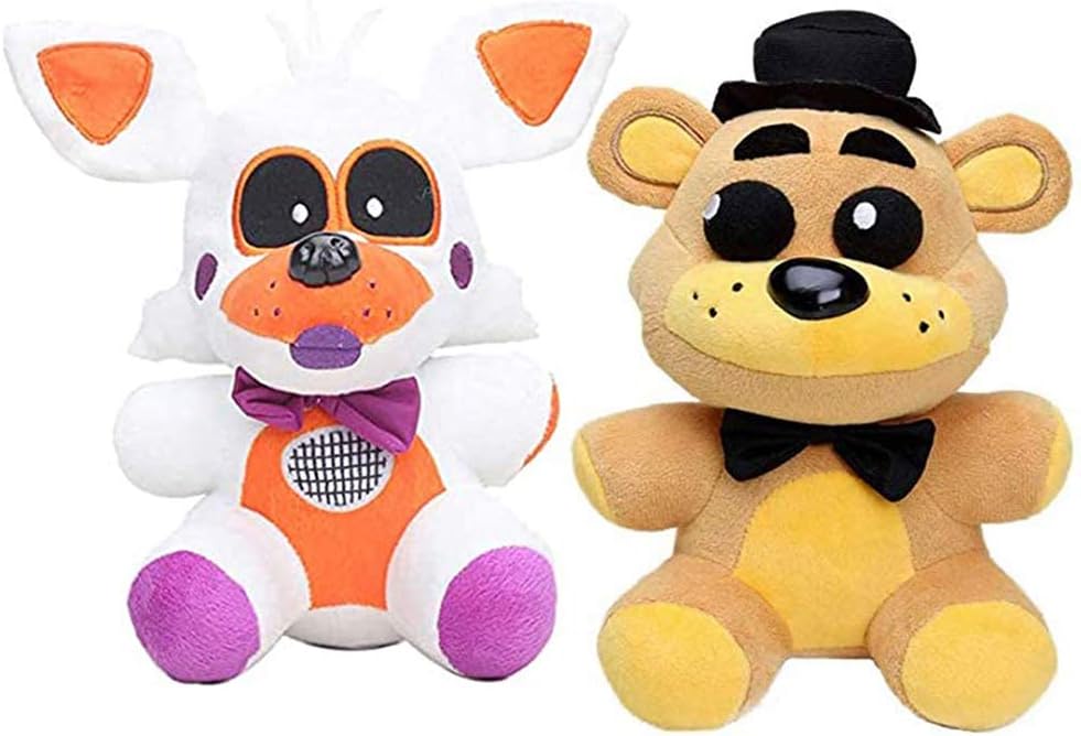 Five Nights at Freddy’s – Juego de peluches, regalos para fanáticos del juego de Five Nights at Freddy’s, peluches de 7pulgadas, regalos para niños,