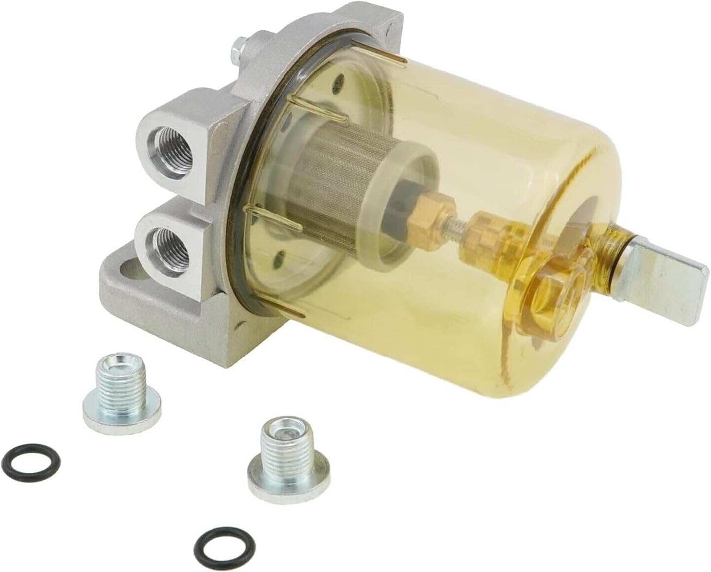 LSSOCH Filtro de sedimentador de combustible 32908400 compatible con cargador con ruedas JCB Mini excavadora retroexcavadora 214 215 217 2CX 3C 3CX