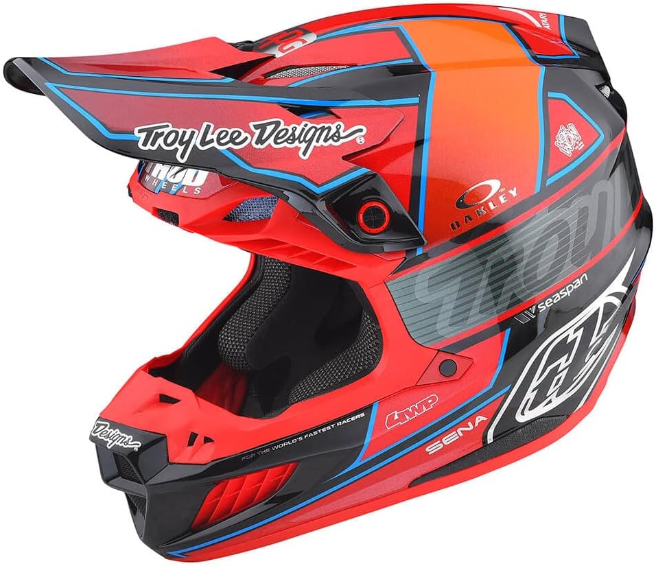 Troy Lee Designs SE5 Carbon Team – Casco de motocross para adultos con MIPS  Cara completa para motocicleta todoterreno, todoterreno, ATV