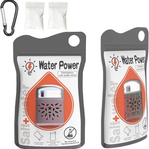 weilaike Salt Water Lamp, 3 LED Lamp,Outdoor Lights, No Battery Emergency Lamp, Suitable for Outdoor Activities, Night Fishing, Camping, Sustainable weilaike Salt Water Lamp, 3 LED Lamp,Outdoor Lights, No Battery Emergency Lamp, Suitable for Outdoor Activities, Night Fishing, Camping, Sustainable