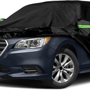 Fundas impermeables para automóvil de repuesto para Subaru Legacy 2014-2024, 6 capas para todo tipo de clima, ajuste personalizado, con puerta con Fundas impermeables para automóvil de repuesto para Subaru Legacy 2014-2024, 6 capas para todo tipo de clima, ajuste personalizado, con puerta con