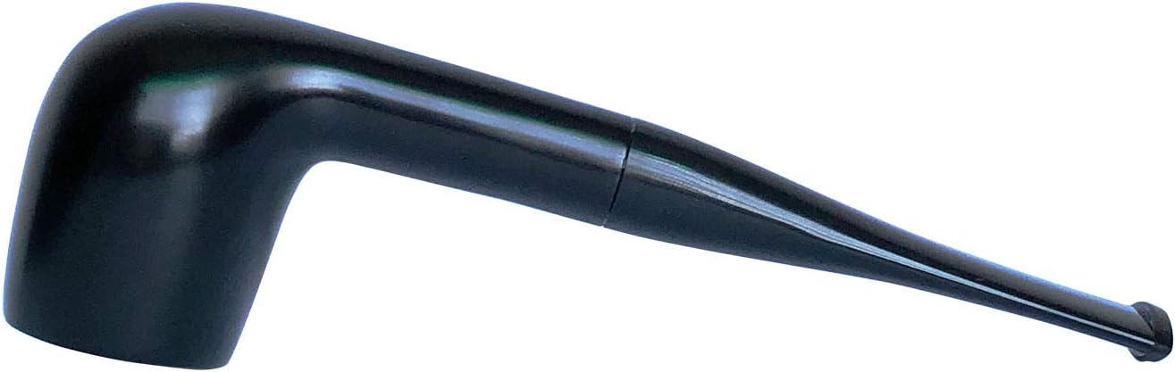 Pipa de tabaco, pipa para fumar de palisandro Churchwarden con soporte para tubería, broca de tubo, raspador 3 en 1, filtro de tubería, aldera de