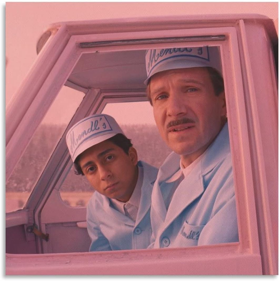 KAYLRE The Grand Budapest – Póster de hotel para habitación, estética, pintura retro, arte clásico, cuadro impreso, arte de pared, póster de lienzo,