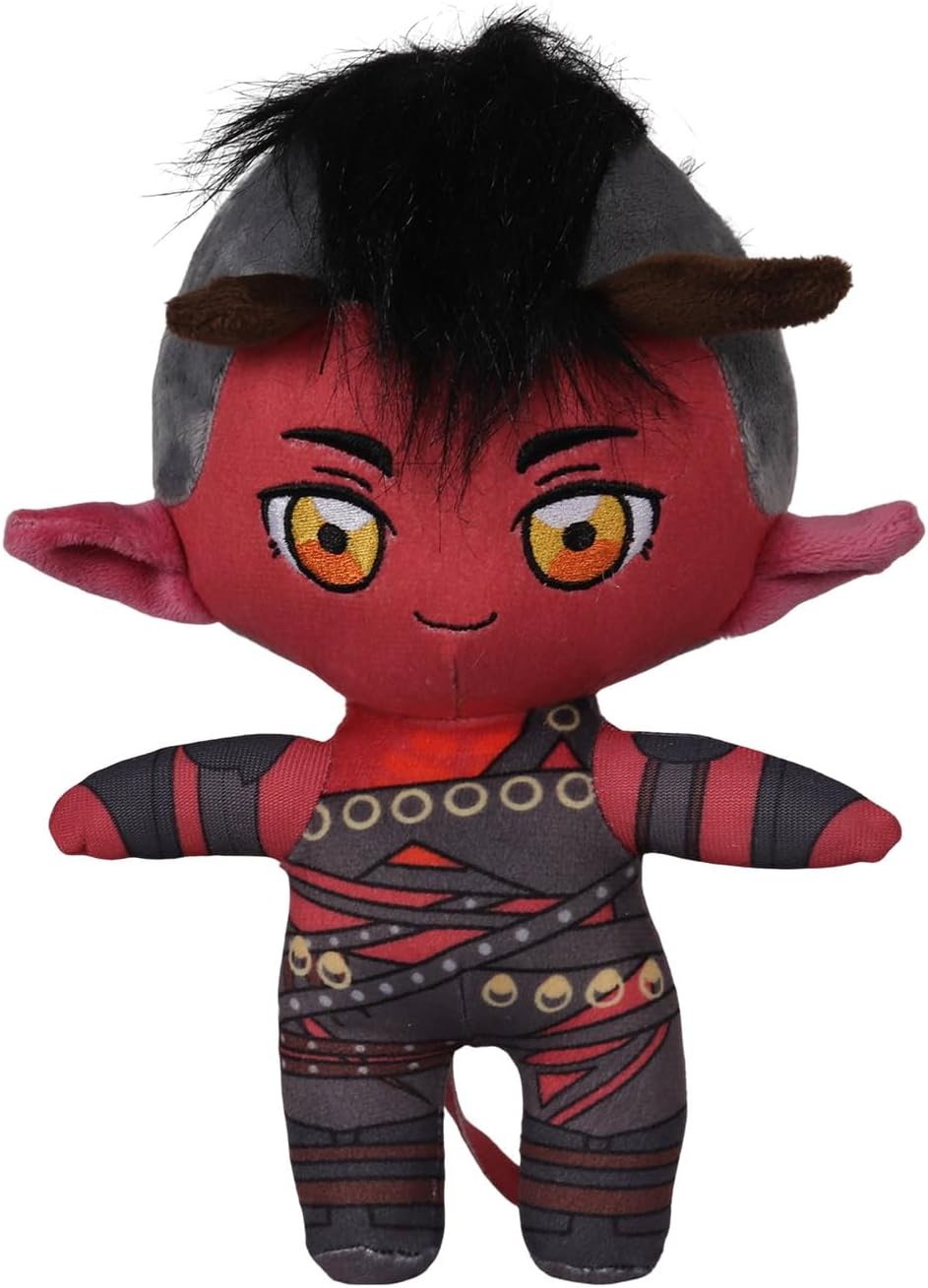 xingyueshop 9 pulgadas Karlach Plush Doll Game BG3 relleno figura almohada regalo