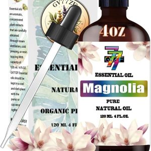 Aceite esencial Magnolia de 4 onzas líquidas (4.1 fl oz), aceite de magnolia para difusor, hogar, baño, spa, masaje, yoga, vela de bricolaje, jabón Aceite esencial Magnolia de 4 onzas líquidas (4.1 fl oz), aceite de magnolia para difusor, hogar, baño, spa, masaje, yoga, vela de bricolaje, jabón