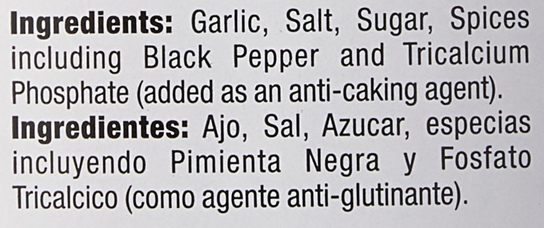 Pimienta de ajo Harlem – 24 oz
