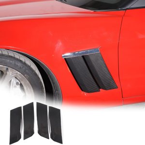 100% fibra de carbono real coche Fender lateral ventilaciĂłn red de aire etiqueta para Chevrolet Corvette C6 2005-2013 puerta de coche capĂł flujo 100% fibra de carbono real coche Fender lateral ventilaciĂłn red de aire etiqueta para Chevrolet Corvette C6 2005-2013 puerta de coche capĂł flujo