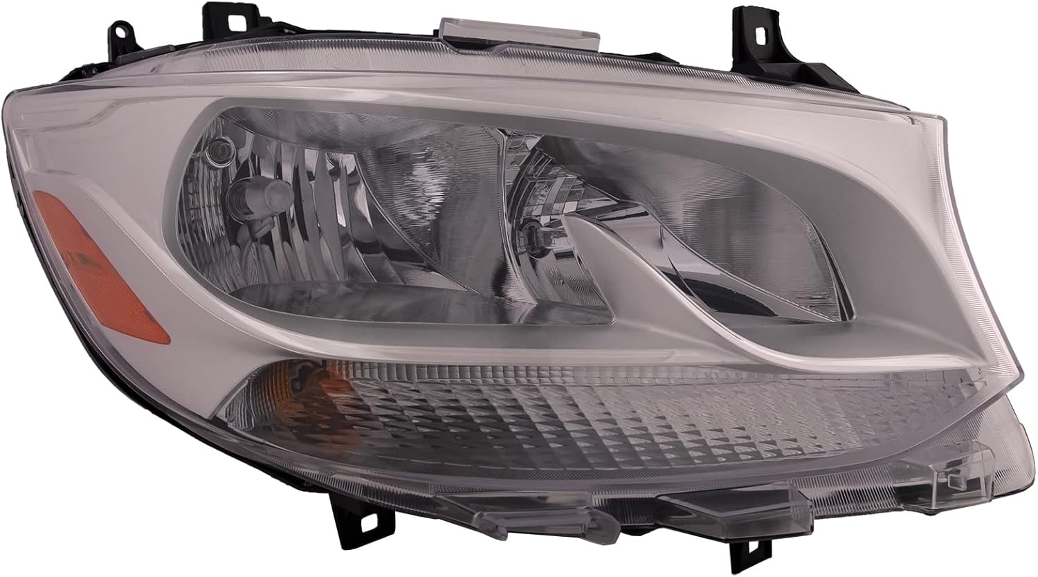 HEADLIGHTSDEPOT Faro compatible con Mercedes-Benz Sprinter 1500-3500 19-22 Derecha Lámpara certificada CAPA
