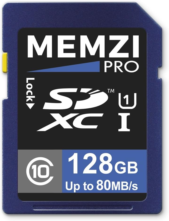 PRO – Tarjeta de memoria SDXC de 128 GB Clase 10 de 80 MBs para Nikon Coolpix P7800, P7700, P7100, P700, P900s, P610, P610s, P600, P530, P520, P510,