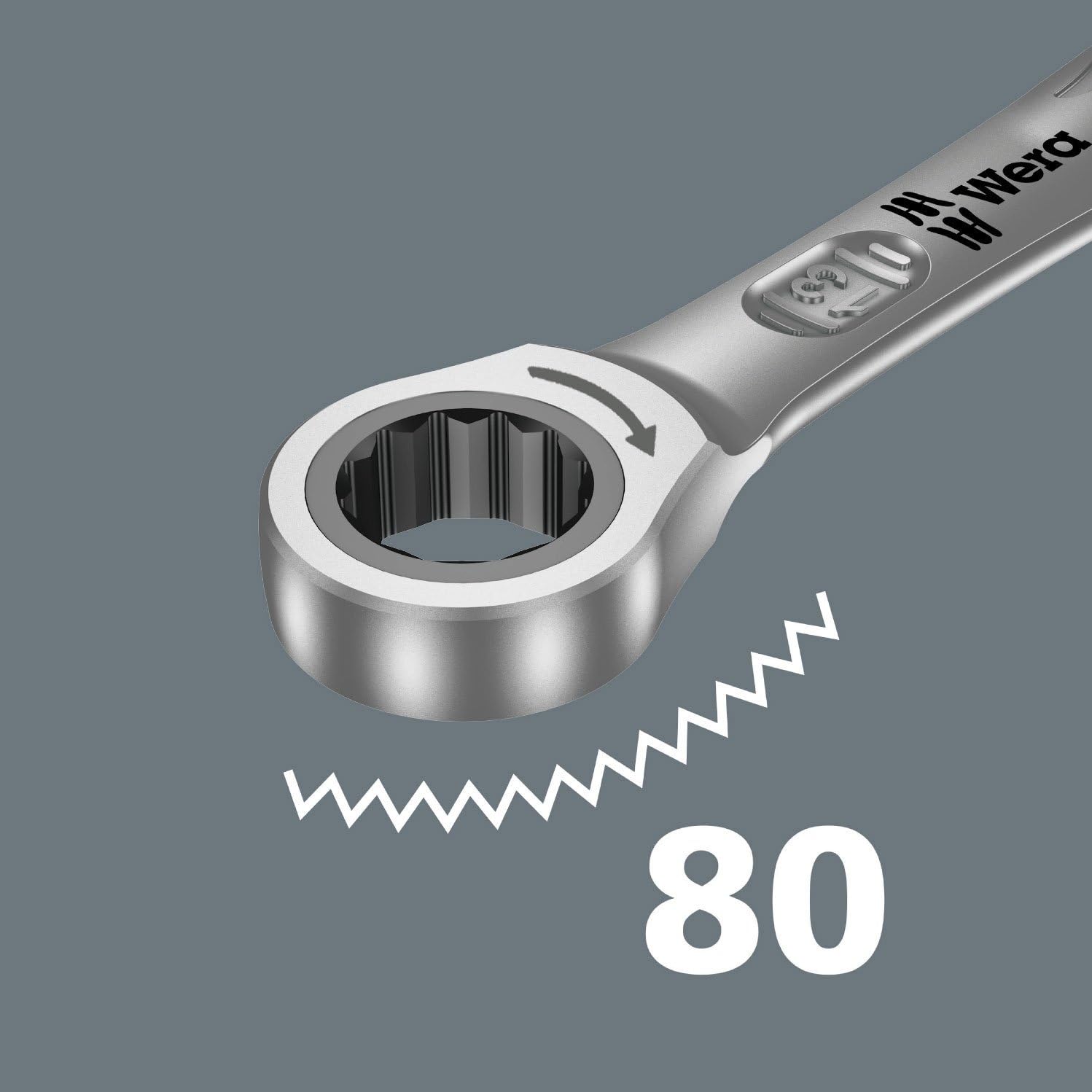 Wera – 5020079001 020079 Llave combinada Joker con interruptor – 916″