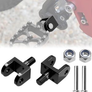 2 clavijas de pie Hoder para Sur Ron Light Bee X y S Segway X160 X260 Honda CRF150F 03-19 CRF230F 03-19, abrazaderas de clavija de pie duraderas de 2 clavijas de pie Hoder para Sur Ron Light Bee X y S Segway X160 X260 Honda CRF150F 03-19 CRF230F 03-19, abrazaderas de clavija de pie duraderas de