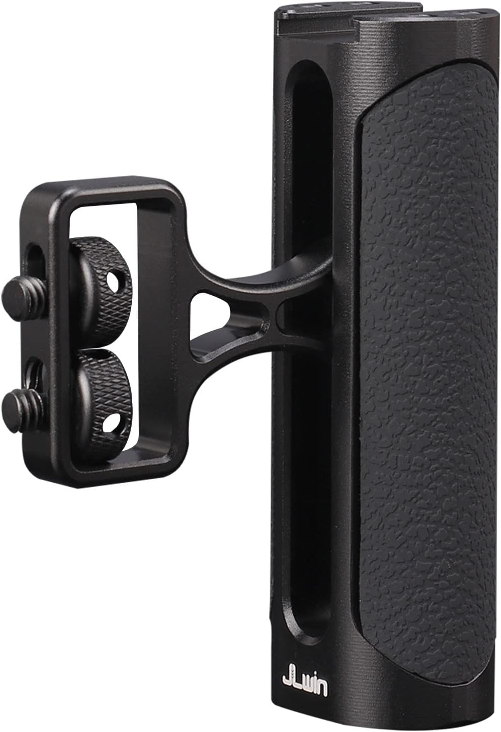 Foto4easy – Mango lateral universal para cámara, mango lateral ajustable hacia arriba y hacia abajo para jaula de cámara DSLR, orificio de tornillo