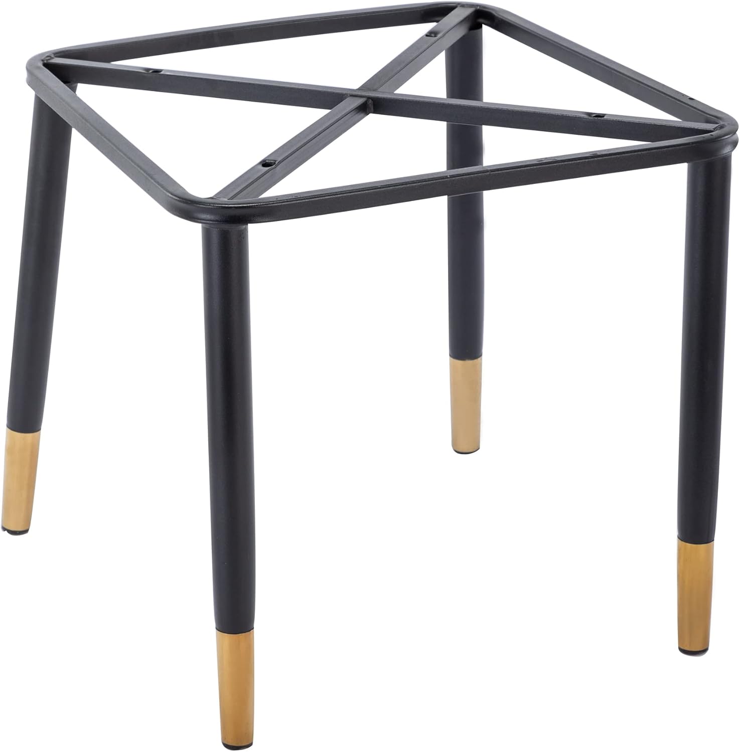 Juego de 4 sillas de comedor, tapizadas de poliuretano, con superficie impermeable y patas de metal para comedor, dormitorio, cocina, restaurante,