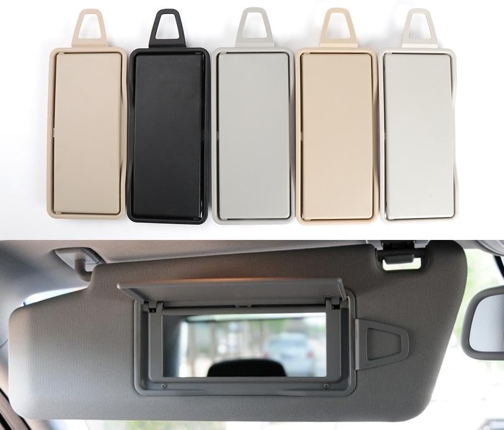 Espejo de repuesto para visera solar iluminadoespejo de maquillaje compatible con Mercedes E CLS para Benz W212 W218 Auto Accessories 2128108100