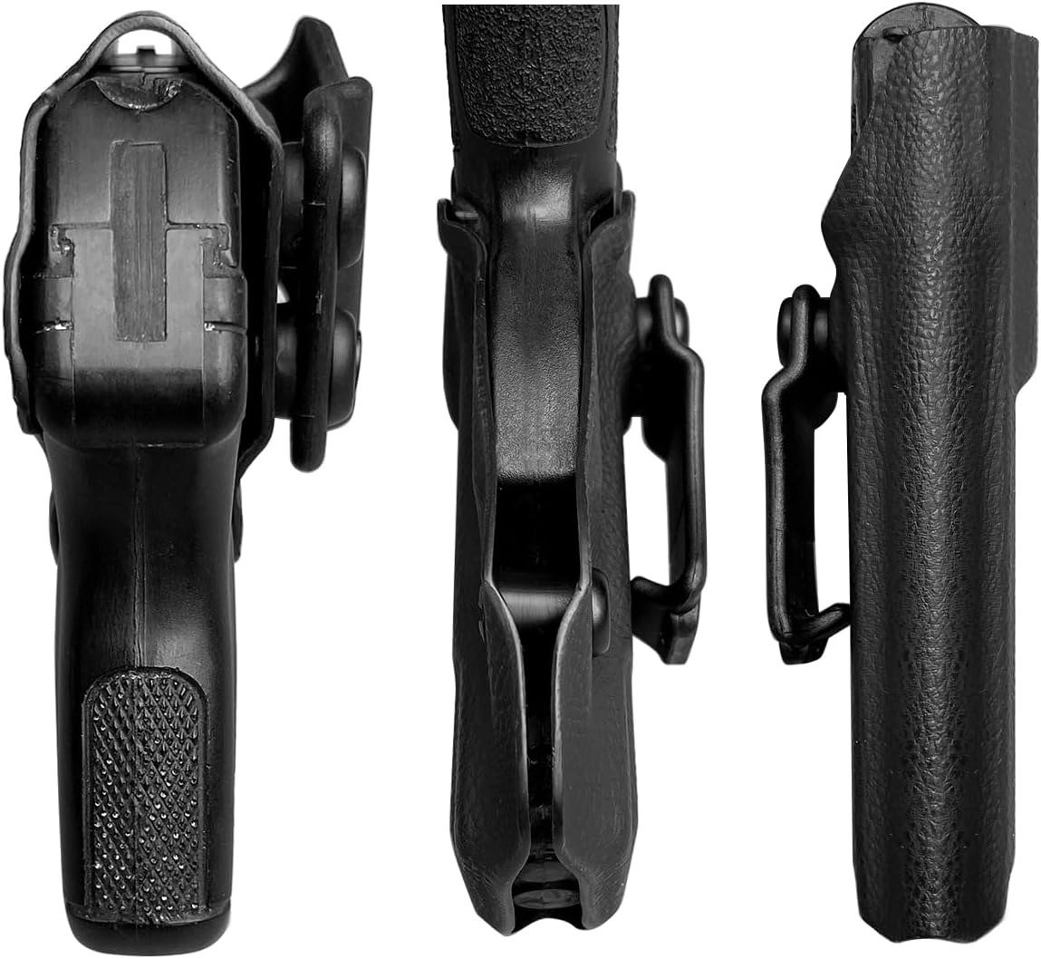 IWB Dermatoglyph Kydex Pistolas Compatible con Glock 19 Glock 17  Taurus G2C G3C  Smith & Wesson M&P Shield 0.354 in .40  M&P 0.354 in M2.0 4″4.25″