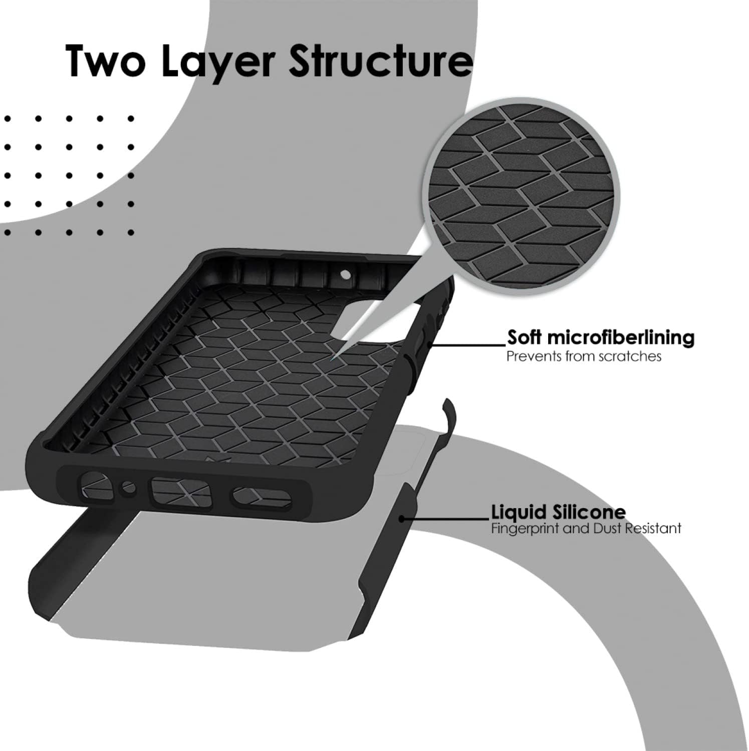 TJS Funda de teléfono compatible con Nokia G400 5G 2022 N1530DL, híbrida de doble capa (compatible con montaje magnético) a prueba de golpes,