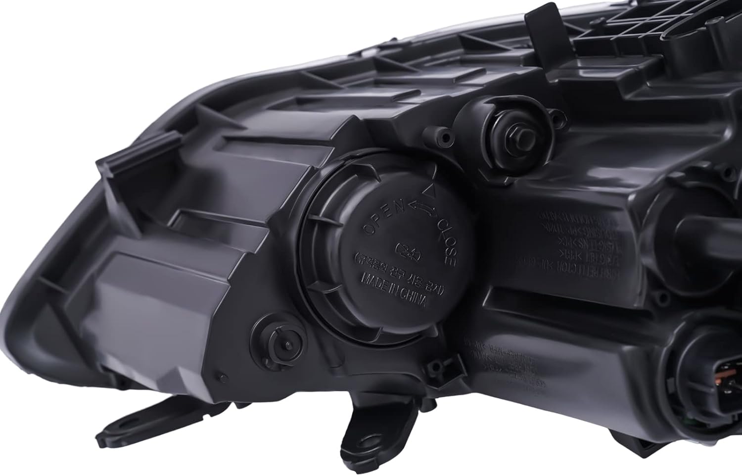 JINHZIXIU Para 2011 2012 2013Hyundai Elantra Sedan Conjunto de faro halógeno Faro delantero del pasajero Faro delantero 92102-3Y000 921023Y000