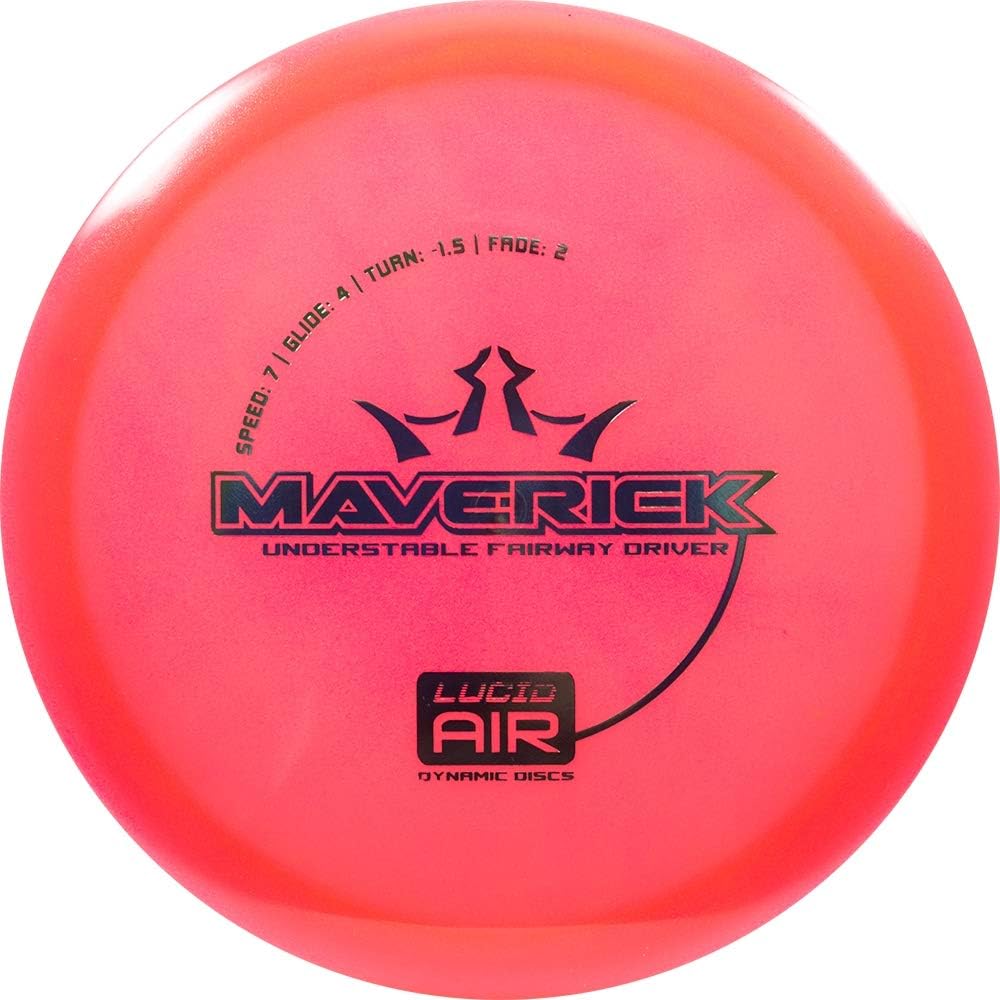 Discos dinámicos Lucid AIR Maverick Fairway Driver Golf Disc los colores pueden variar