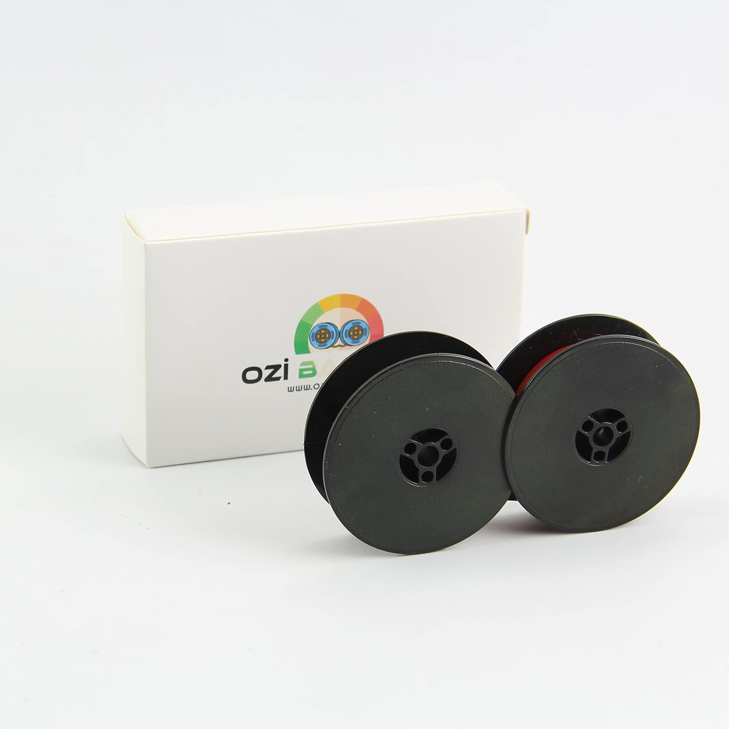 Cinta universal para máquina de escribir doble, cinta para máquina de escribir negra, compatible con todos los modelos, cinta para máquina de
