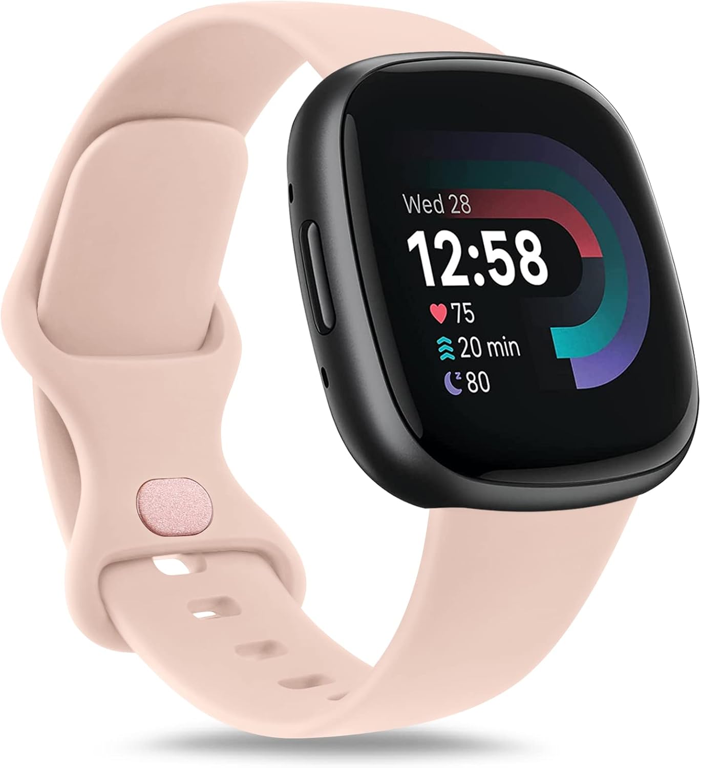 Tobfit Correas de silicona compatibles con Fitbit Versa 4, Fitbit Versa 3, Sense 2, Fitbit Sense 2, correas de reloj Fitbit Sense para mujeres y