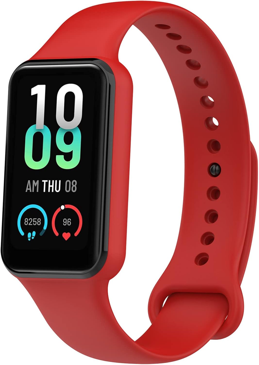 Chofit Bandas compatibles con Amazfit Band 7, correa deportiva de TPU suave, correa de repuesto Amazfit 7 Smartwatch para mujeres y hombres, paquete
