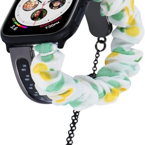 Apple Watch – Correa de cuentas compatible con Apple Watch de 1.496 in, 1.575 in, 1.614 in, 1.654 in, 1.732 in, 1.772 in, compatible con correas Apple Watch – Correa de cuentas compatible con Apple Watch de 1.496 in, 1.575 in, 1.614 in, 1.654 in, 1.732 in, 1.772 in, compatible con correas