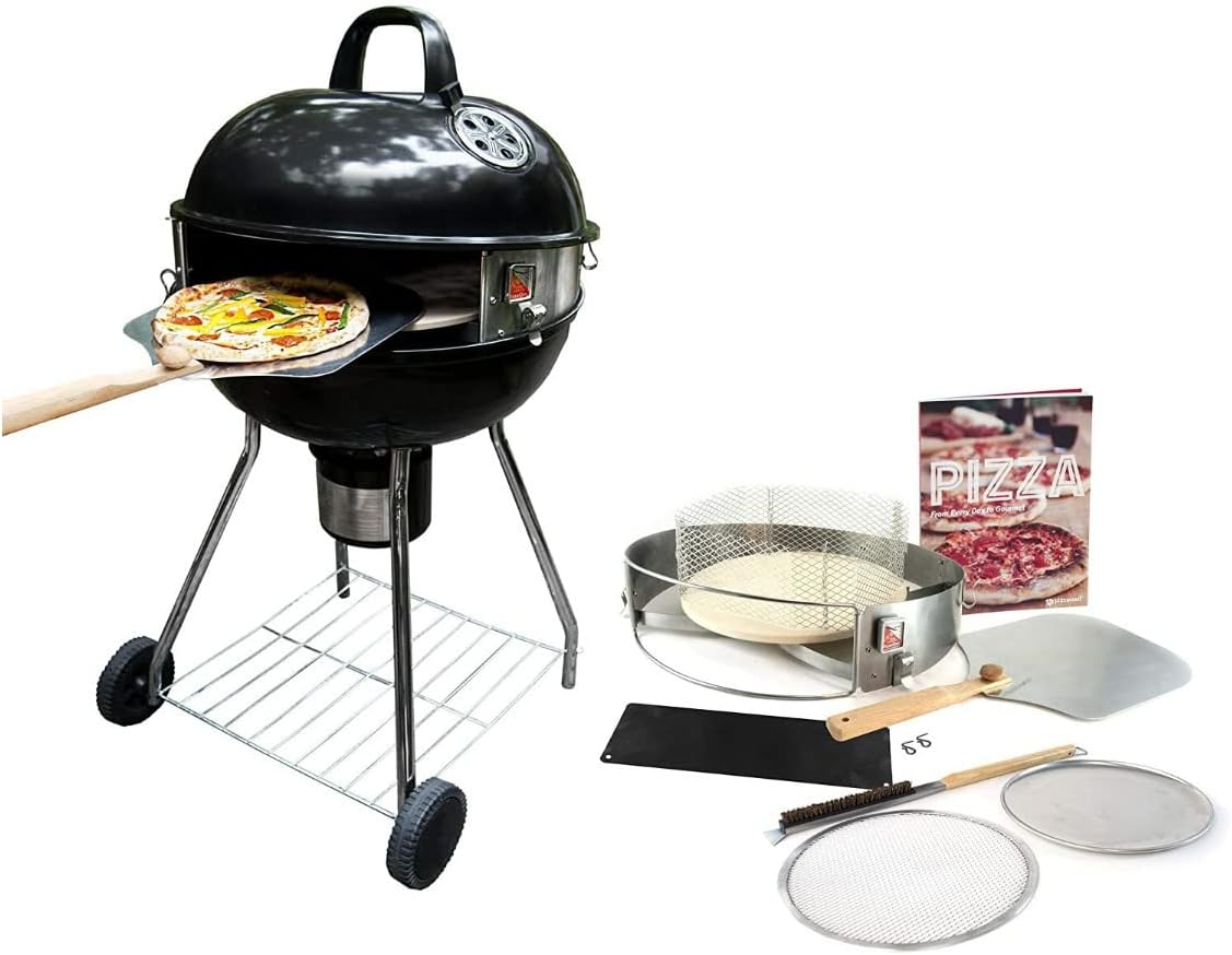 Kit para hacer pizza Pizzacraft PC7003 de lujo, Deluxe, Plateado