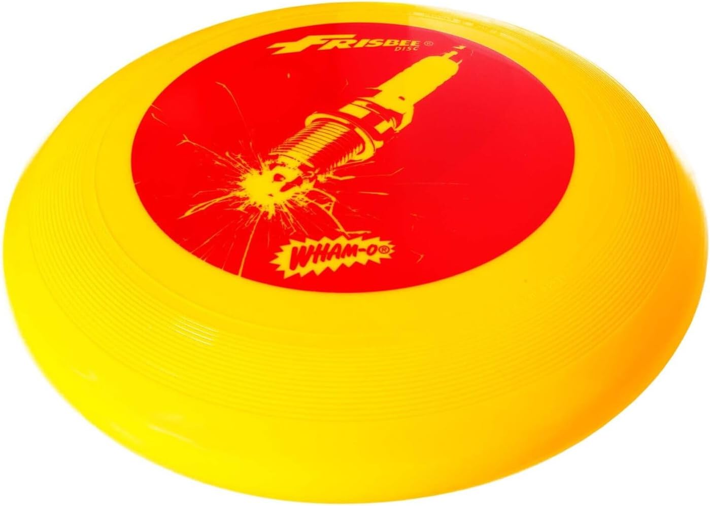 Wham-O Frisbee Super Flyer, 180 Grams Sport Disc for Beach, Backyard, Lawn, Park, Camping and More – Great for All Ages (Orange)