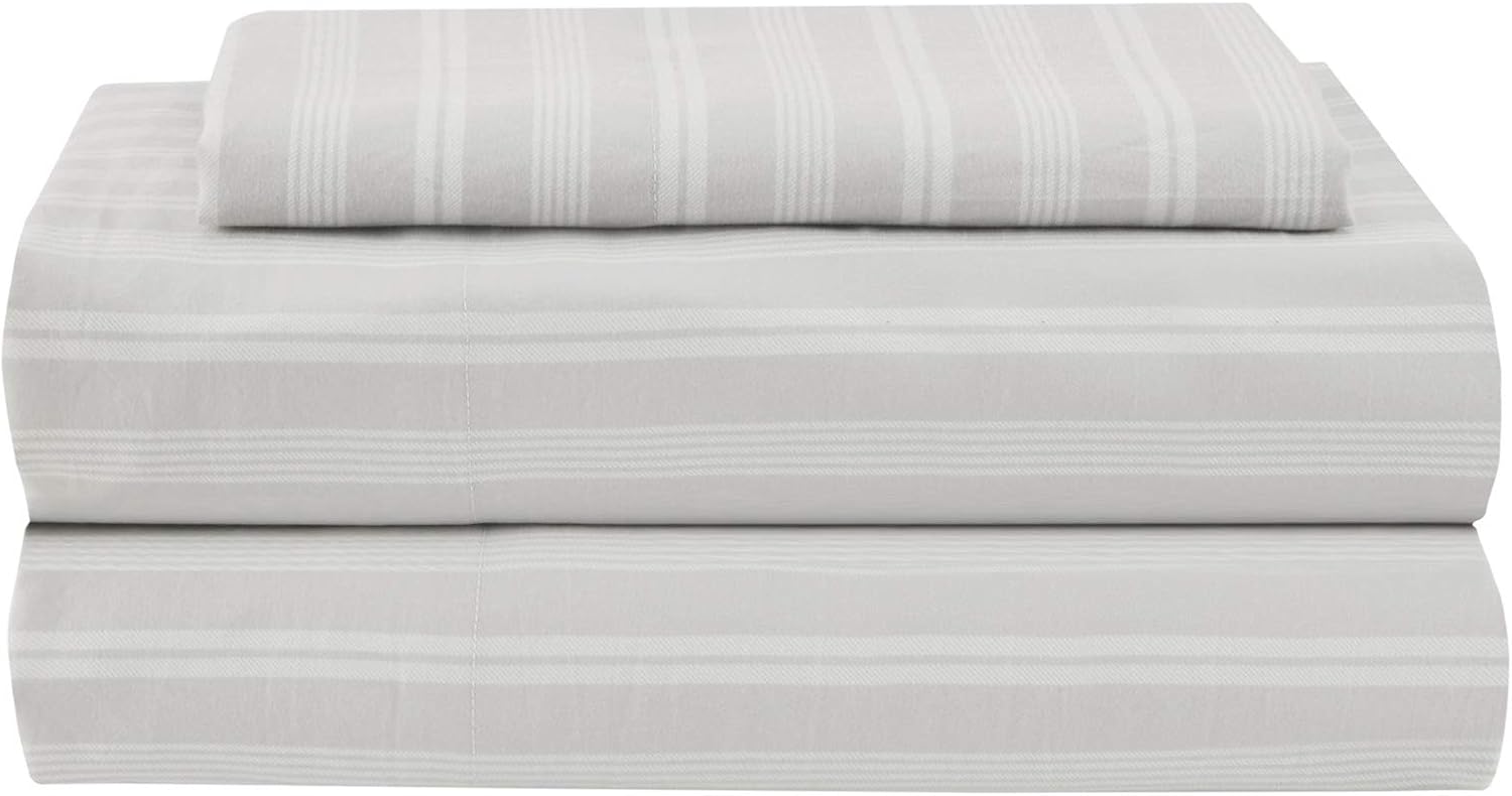 Madison Park Essentials Cozy Bed in A Bag – Edredón reversible con juego de sábanas completo, diseño casual de cabaña a cuadros, funda para todas