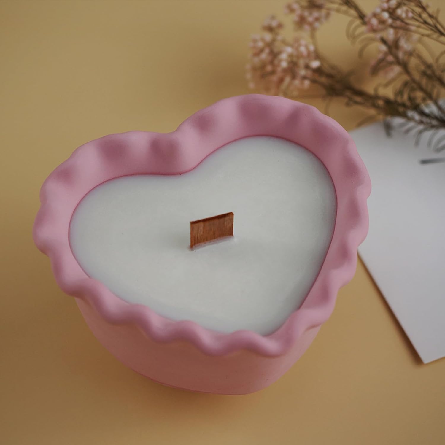 Caja de almacenamiento, moldes para tazas de velas, moldes creativos de silicona para velas, moldes para ollas, rayas redondas de hormigón con tapa,