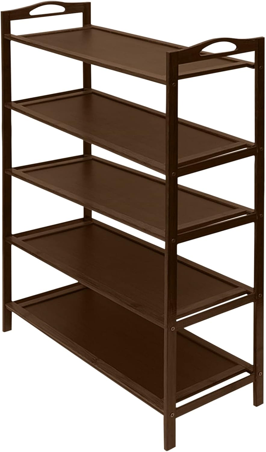 Organizador de zapatos de 5 niveles, 15 pares de zapateros, estante de almacenamiento de zapatos, estante moderno para zapatos, estante de zapatos