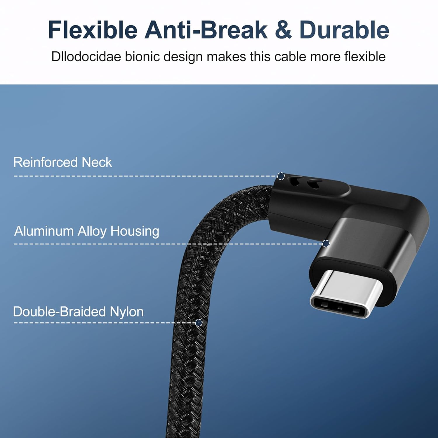 Cable de extensión USB C de ángulo recto de 90 grados, USB C 3.2 Gen2 macho a hembra 20Gbps 4K video tipo C cable extensor para MacBookiPad