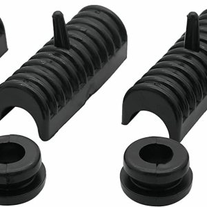 SWESGI Cojines de goma para alforjas rígidas para Harley Touring Street Glide Road King Glide Electra (1996-2013) SWESGI Cojines de goma para alforjas rígidas para Harley Touring Street Glide Road King Glide Electra (1996-2013)