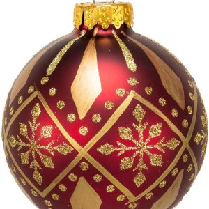 Kurt Adler – Bolas de purpurina (3.150 in, 6 unidades), color dorado Kurt Adler – Bolas de purpurina (3.150 in, 6 unidades), color dorado