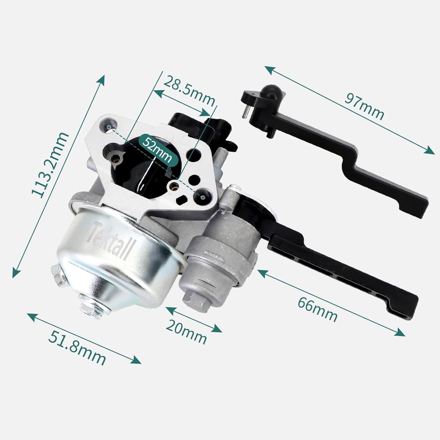 Carburador compatible con Kohler CH395 1785305 1785305-S 9.5HP 277cc Motor 17 853 05-S