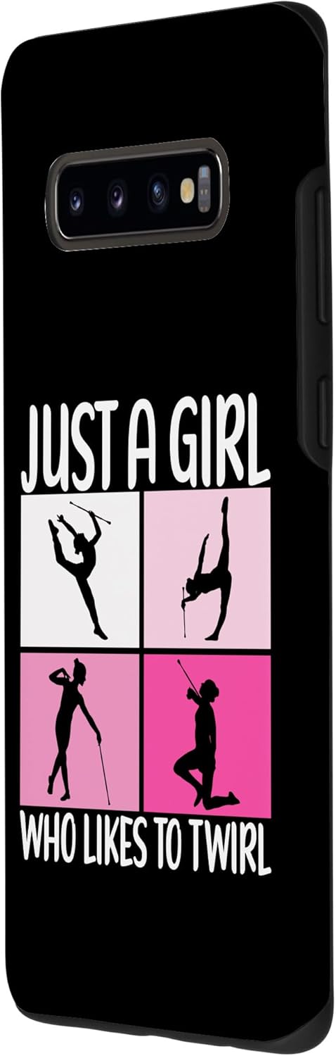 Galaxy S10+ Baton Twirling Outfit Majorette Baton Twirler Case